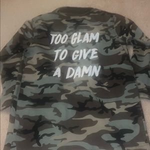NWT Fashion Nova Camouflage Jacket